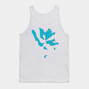 Mount Shasta Glaciers Tank Top